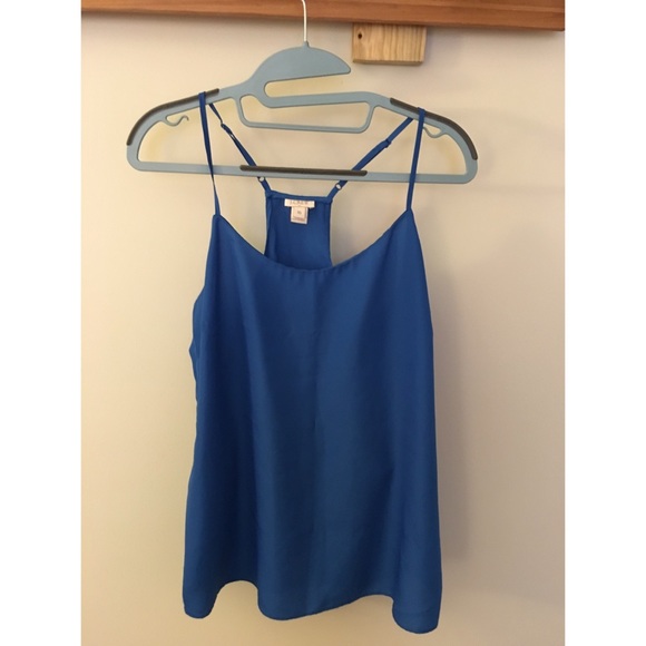 Blue Racerback Camisole - Picture 1 of 5